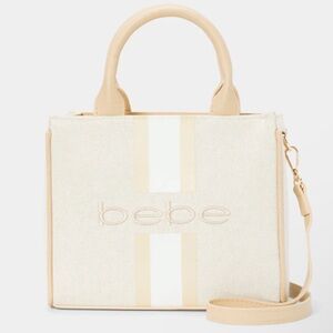 Bebe Paisley Mini Canvas Satchel